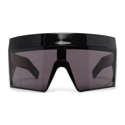 Rick Owens Drkshdw Black Rev Shiny Sunglasses