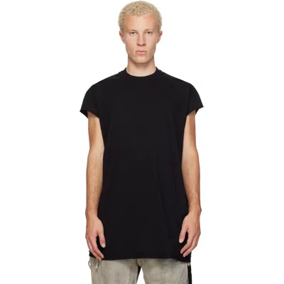 Rick Owens Drkshdw Black Tower Jumbo Sl T-shirt In 09 Black