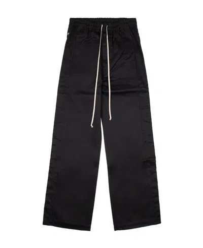 Rick Owens Drkshdw Black Wide-legged Sweatpants