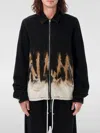 Rick Owens Drkshdw Drkshdw By Rick Owens Cotton Full-zip Sweatshirt In Schwarz