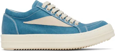 Rick Owens Drkshdw Blue Hollywood Vintage Sneaks Sneakers