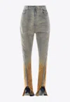 RICK OWENS DRKSHDW BOLAN BANANA DEGRADÉ JEANS