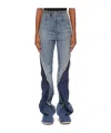 Rick Owens Drkshdw Belt-loop Jeans In Blue