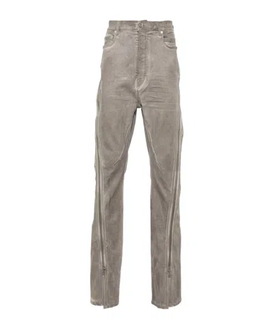 Rick Owens Drkshdw Bolan Banana Jeans In Gray