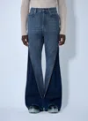 Rick Owens Drkshdw Bolan Banana Pants In Blue