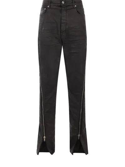 Rick Owens Drkshdw Bolan Banana Skinny Jeans In Black