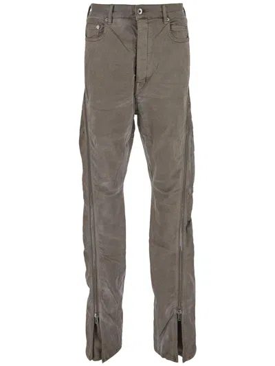 Rick Owens Drkshdw Bolan Banana Trouser In Beige