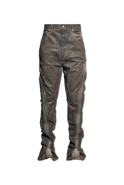 Rick Owens Drkshdw Bolan Banana Jeans In Brown