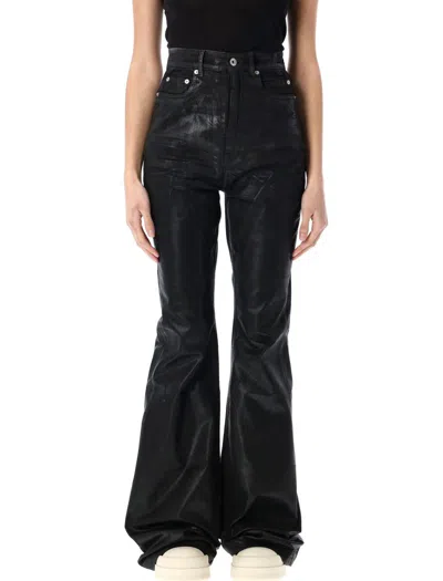 Rick Owens Drkshdw Bolan Bootcut Denim Jeans In Black
