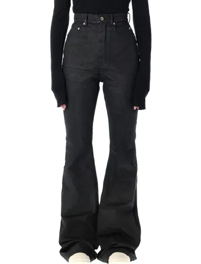 Rick Owens Drkshdw Bolan Bootcut In Black