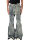 Rick Owens Drkshdw Jeans Mineral Pearl In Gray