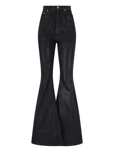 RICK OWENS DRKSHDW BOLAN" BOOTCUT JEANS - BLACK