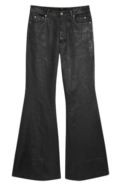 Rick Owens Drkshdw Bolan Bootcut Jeans In Black