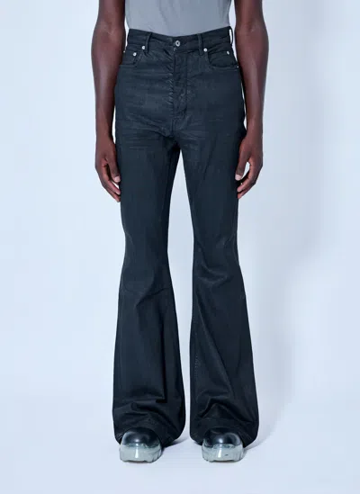 Rick Owens Drkshdw Bolan Bootcut Jeans In Black