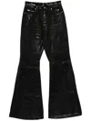 Rick Owens Drkshdw Bolan Bootcut Jeans In Black