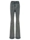 Rick Owens Drkshdw Bootcut Jeans Faded Wash In Blue