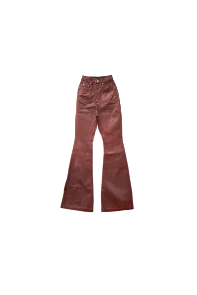 RICK OWENS DRKSHDW RICK OWENS DRKSHDW BOLAN BOOTCUT JEANS SCAB