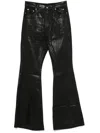Rick Owens Drkshdw Bolan Bootcut Jeans In Schwarz
