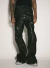 Rick Owens Drkshdw Bolan Distressed Jeans In Black