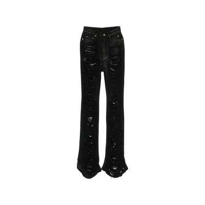 Rick Owens Drkshdw Bolan Jeans In Black