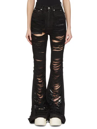 Rick Owens Drkshdw Bolan Jeans In Black