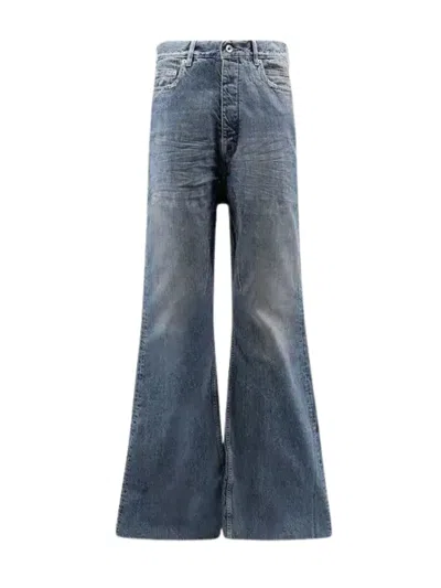 Rick Owens Drkshdw Bolan Jeans In Blue