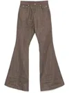 Rick Owens Drkshdw Drkshdw By Rick Owens Man Jeans Brown Size 31 Cotton In Brown