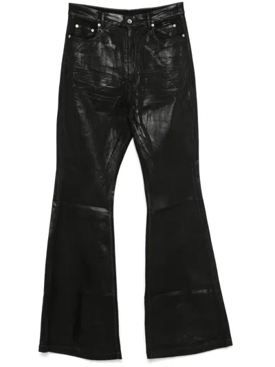 Rick Owens Drkshdw Bolan Trousers In Black
