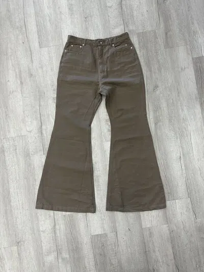 Pre-owned Rick Owens Drkshdw Bolan Pants In Brown