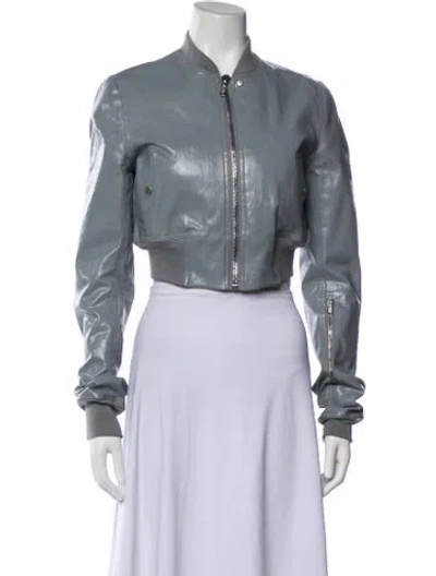 Pre-owned Rick Owens Drkshdw Bomber Jacket In Gray