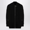 Rick Owens Drkshdw Bomber Over Jumbo Flight In Black