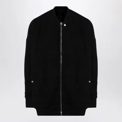 Rick Owens Drkshdw Bomber Over Jumbo Flight In Black
