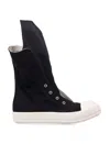 Rick Owens Drkshdw Drkshdw By Rick Owens Man Boot Black Size 9 Textile Fibers