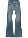 Rick Owens Drkshdw Bias Bootcut Jeans In ブルー