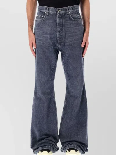 RICK OWENS DRKSHDW BOOTCUT TROUSERS FEATURING BELT LOOPS