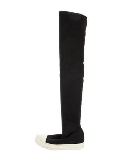 Pre-owned Rick Owens Drkshdw Boots In Black