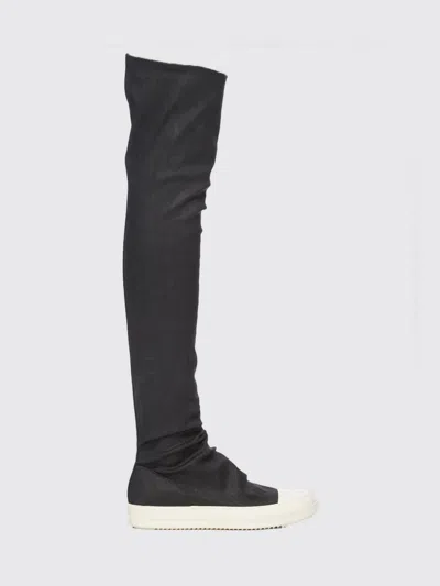 Rick Owens Drkshdw Boots Woman In Black