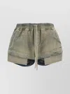 Rick Owens Drkshdw 'boxers With Elastic Waistband And Rolled Hem' In Gray