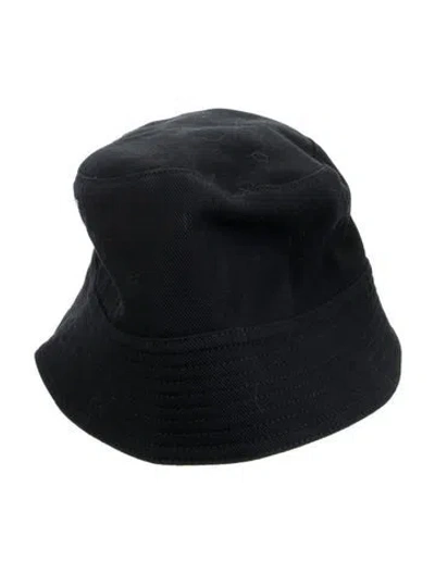 Pre-owned Rick Owens Drkshdw Bucket Hat In Black