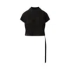 Rick Owens Drkshdw Short-sleeved T-shirt In Ochre