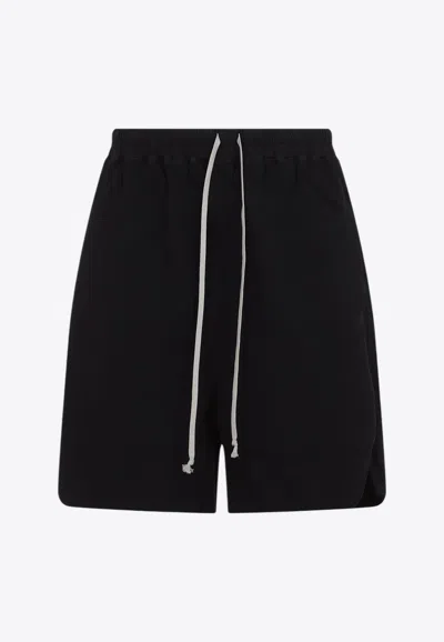 RICK OWENS DRKSHDW BUTTON AND ZIP SHORTS