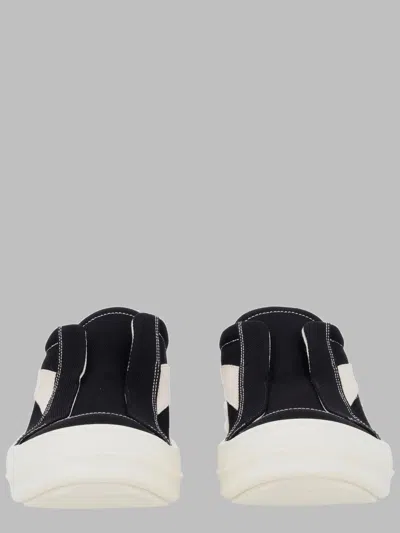 Rick Owens Drkshdw Canvas High-top Slip-on Sneakers In Multi