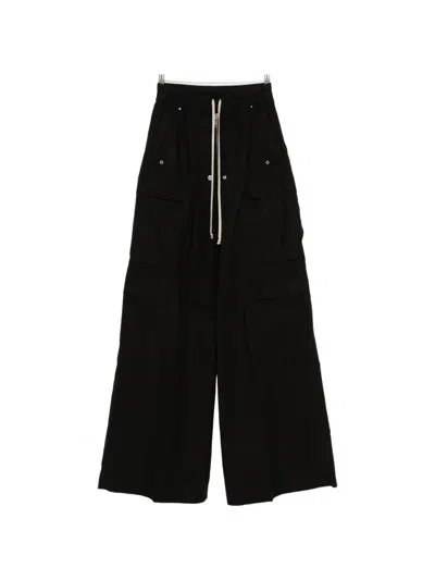 Rick Owens Drkshdw Cargo Denim Jeans In Black