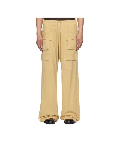 RICK OWENS DRKSHDW CARGO DRAWSTRING OVERALLS