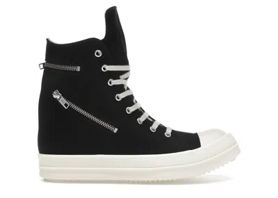 Pre-owned Rick Owens Drkshdw Cargo High (women's) Sneakers In Black/milk In Multi