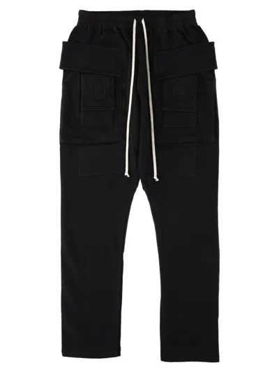 Rick Owens Drkshdw Cargo Jogger Pants In Animal Print