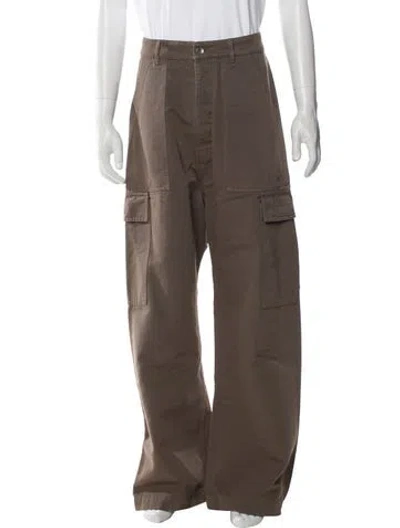 Pre-owned Rick Owens Drkshdw Cargo Pants In Brown