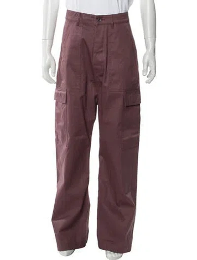 Pre-owned Rick Owens Drkshdw Cargo Pants In Purple