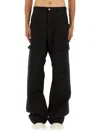 Rick Owens Drkshdw Cargo Pants "stefan" In Black