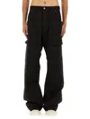 Rick Owens Drkshdw Cargo Pants "stefan" In Black